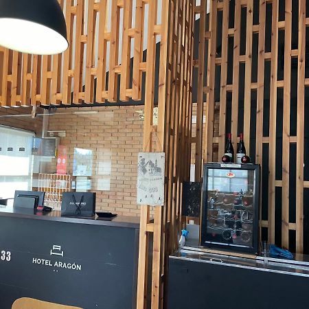 Hotel Aragon La Puebla De Alfinden Ngoại thất bức ảnh